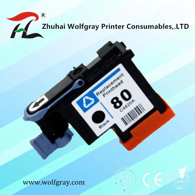 Печатающая головка для HP 80 совместимый картридж C4820A C4821A C4822A C4823A hp design jet 1000 1050c 1055