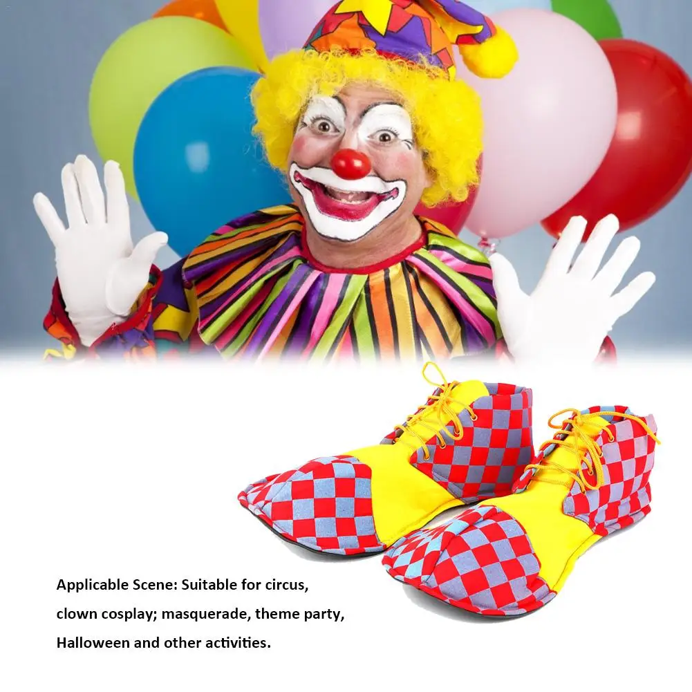 Губка клоун обувь Танцевальная вечеринка детали костюма для Хэллоуина Косплей
