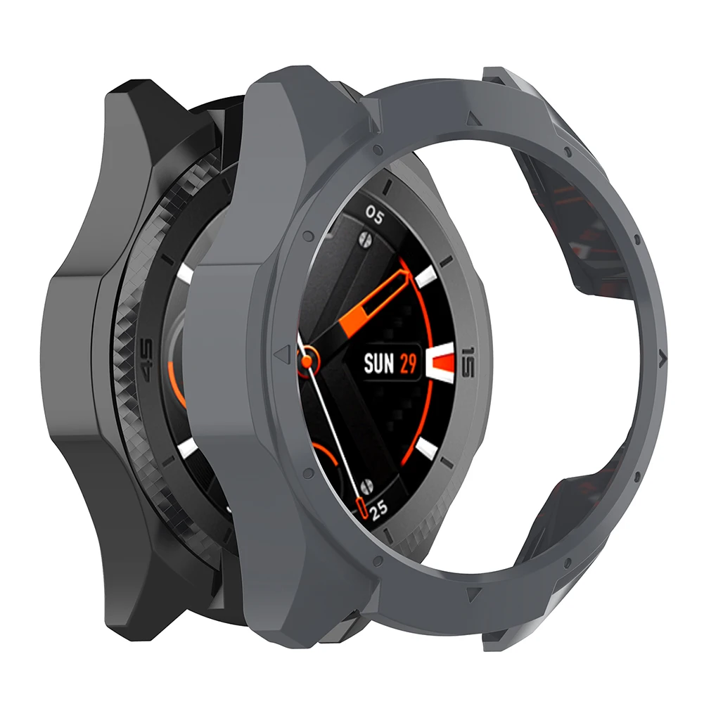 Силиконовый протектор чехол оболочка защитная для Ticwatch Смарт часы Защитный