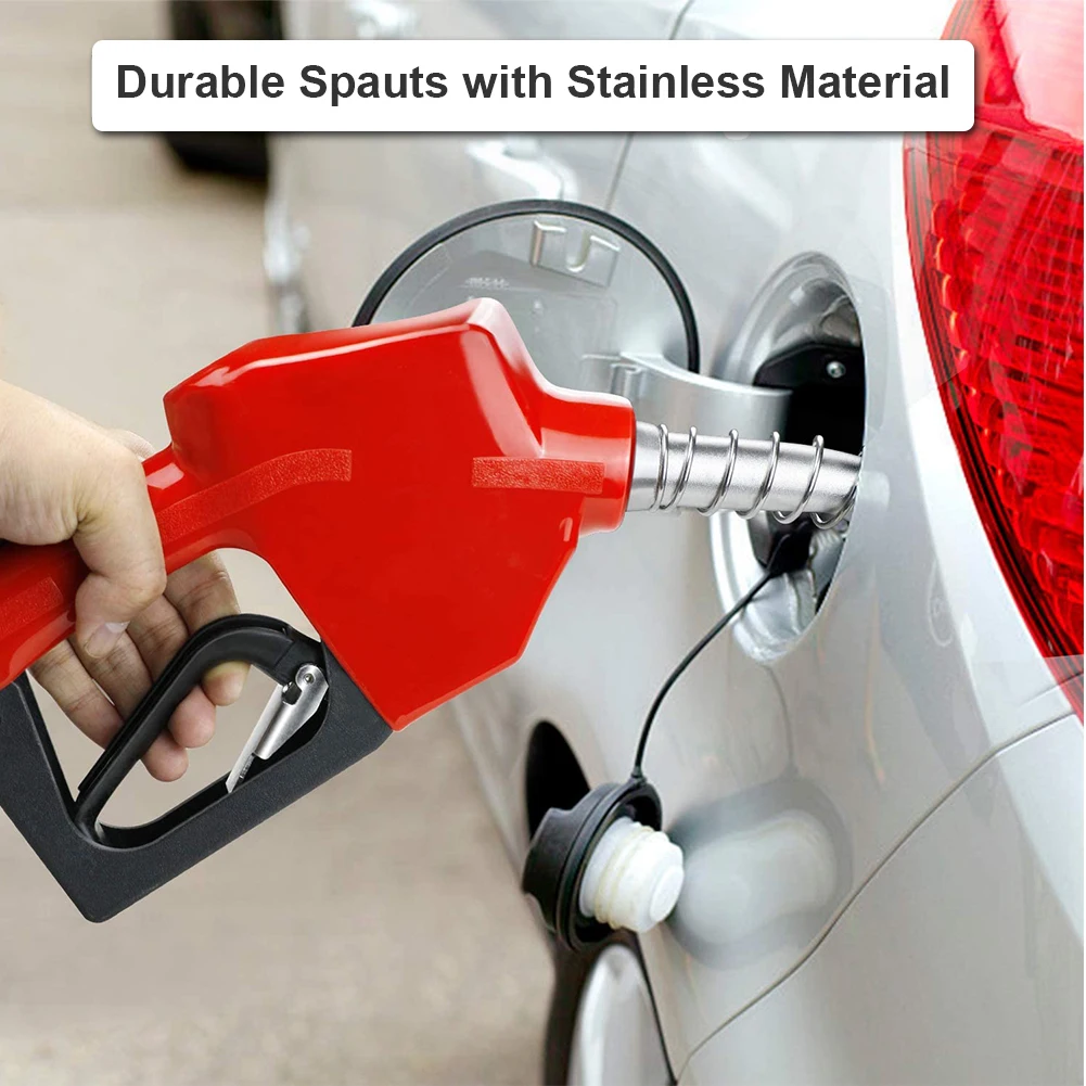 

Car Fuel Filling Nozzle-Gun Automatically Cuts Off The Diesel-Fuel-Gun For Diesel, Kerosene, Petrol Below 90# 25mm Nozzle Red