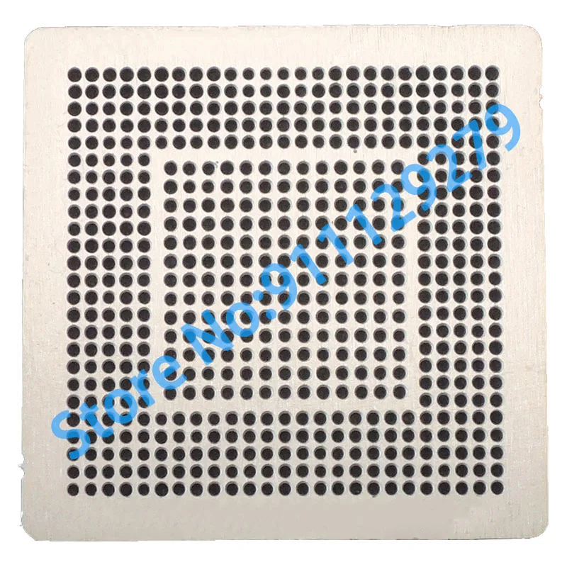 Трафарет для реболлинга BGA AM82801IUX SLB8N QS46 ES 82801IUX 82801 с прямым нагревом