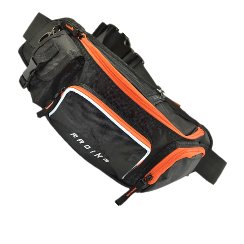 Черные оранжевые мотоциклетные сумки для мотокросса мотовездехода велосипеда