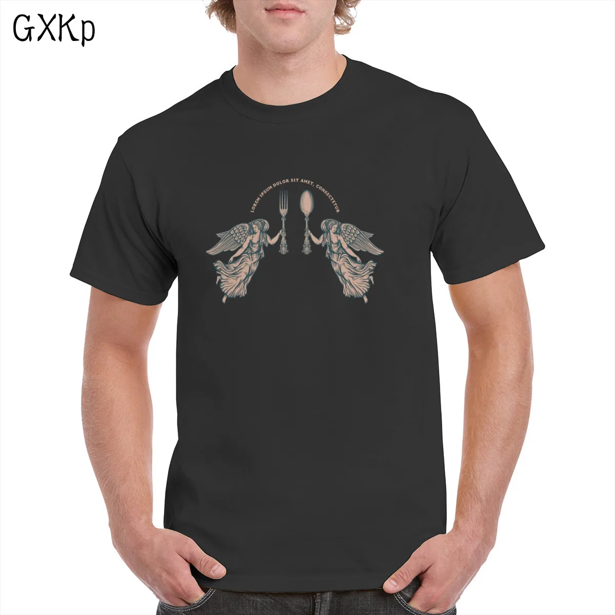 

Retro Trending Popular 90'S Angel t shirt Unisex 100% Cotton T-shirt Graphics Tops Tees Casual clothes female/Man Pluse Size