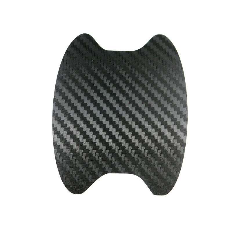 Автомобильные наклейки на дверную ручку из углеродного волокна устойчивая к