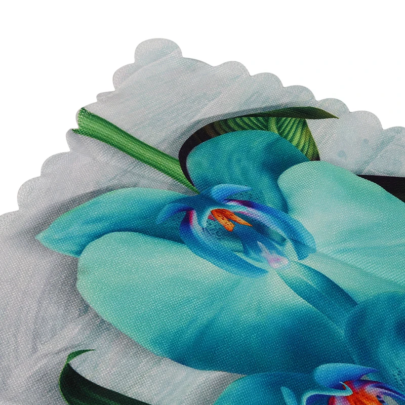 Скатерть первосортная 3D Цветочная скатерть квадратная чайная для кухни столовой