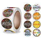 Набор стикеров для детей, 500 шт. в рулоне