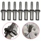 Каменный сплиттер 916 дюймов, металлические заглушки, клинья и перья, шимсы, бетонные камни, ручной инструмент, акция, 7 комплектов