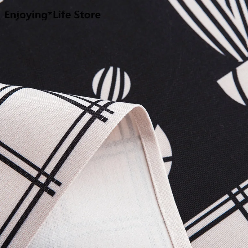 

Nordic Dining Table Cover Home Decoration Tablecloth Rectangular Jute Table Runner Party Wedding Tablecloth Cotton Linen