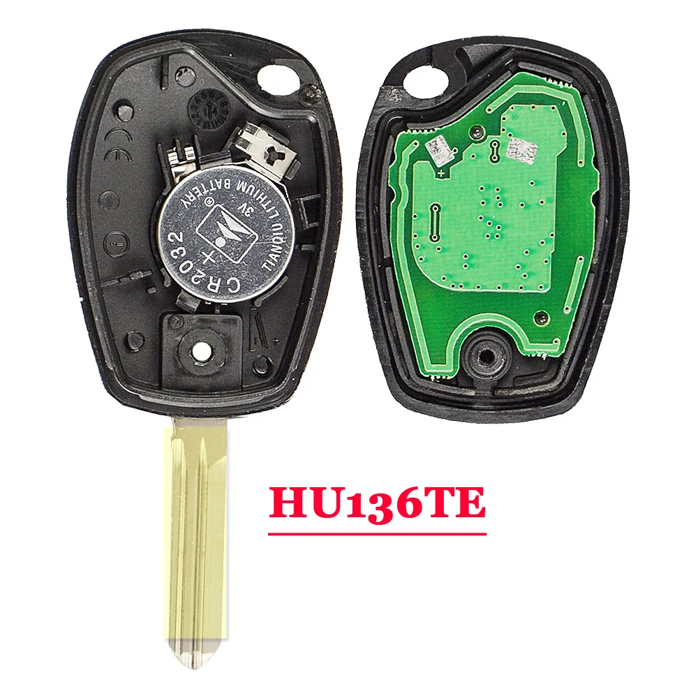 XNRKEY новая одежда для маленькой девочки 2 кнопки дистанционного авто ключ 433 МГц с