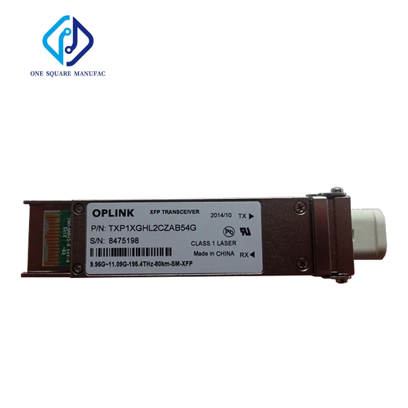 

Oplink TXP1XGHL2CZAB54G 10G-80KM-XFP-1534.25NM-DWDM волоконно-оптический трансивер