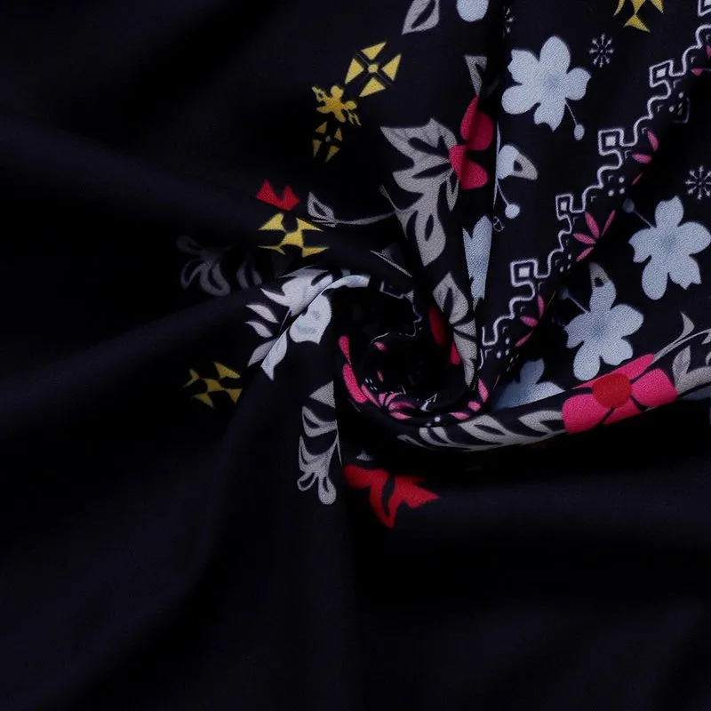 

Sleeveless Halter Printing Summer Dress Women 2021 Black Casual Off Shoulder A-line Mini Beach Dress Vestidos