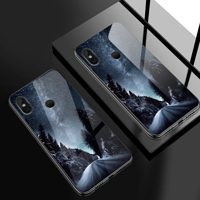 H148 Закаленное стекло чехол для Xiaomi 6X5X8 9 SE A1 A2 Lite TPU чехол для телефона Redmi Note 4x 5A 6 7 Pro Prime противоударный жесткий чехол - Цвет: H148