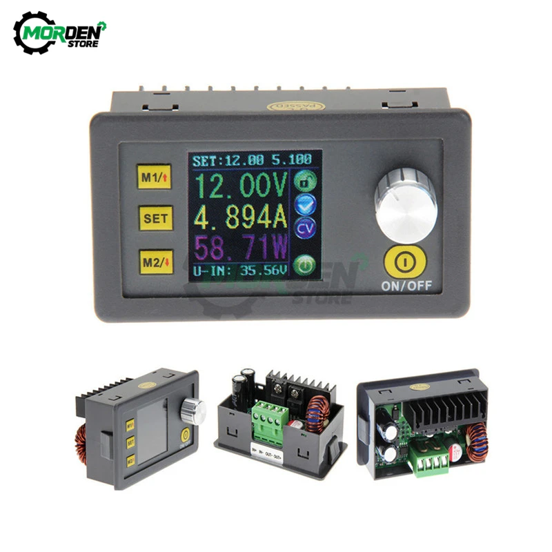 

DP30V5A DP50V5A Constant Voltage constant current DP Step down Programmable Power Supply Module Voltage Regulator LCD Voltmeter