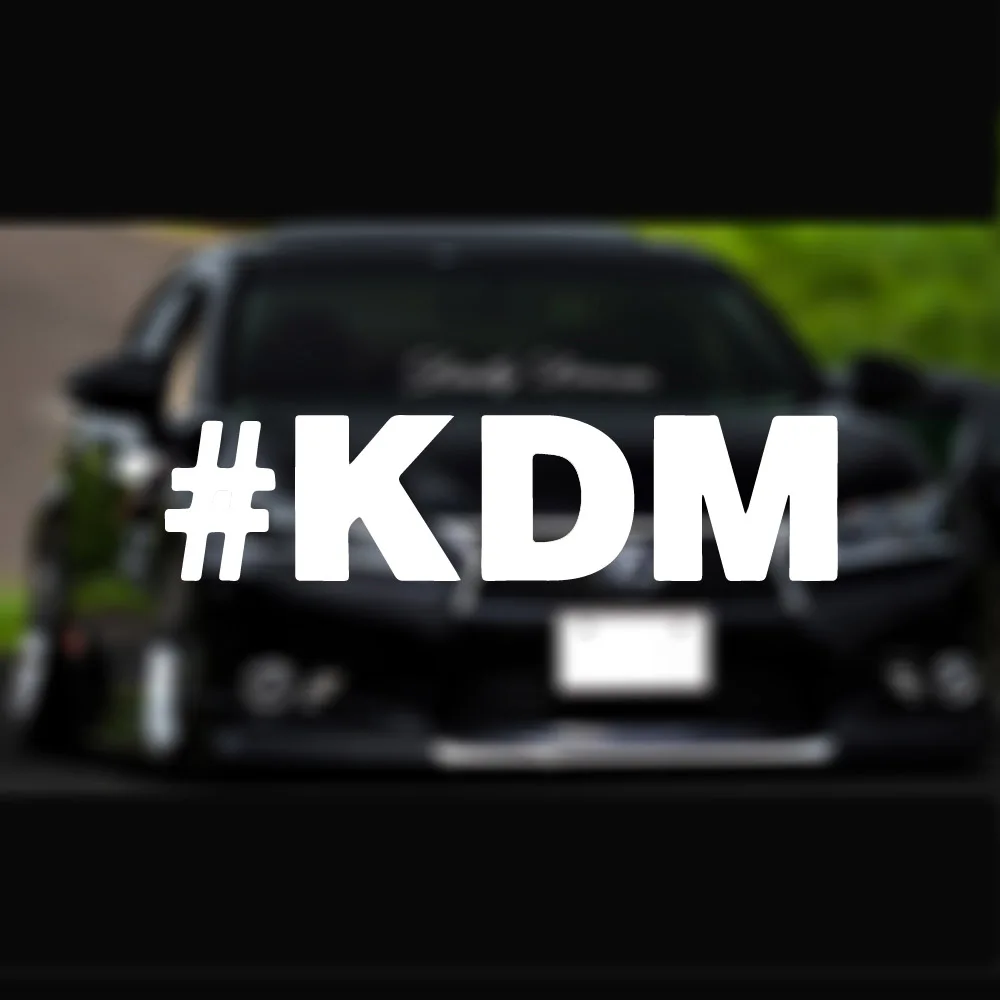 

Новейшая модель; KDM автомобиля Обёрточная бумага рисунок Diy клейкая наклейка на окно автомобиля Водонепроницаемый авто наклейки
