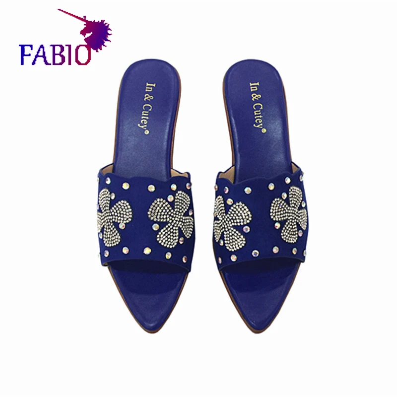 Женские тапочки из ПУ кожи с цветочным принтом|Тапочки| |