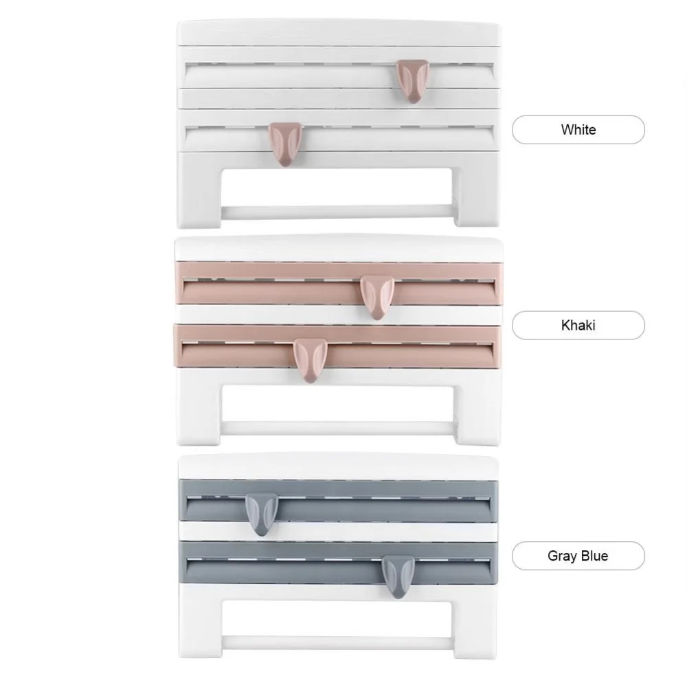 Пластиковый холодильник цепляющаяся пленка стойка для хранения обёрточная