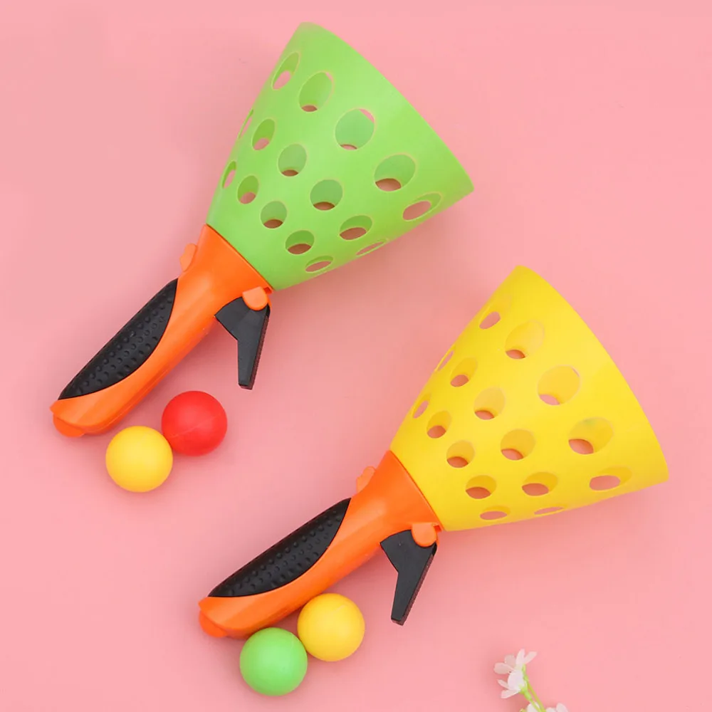 

3 Pairs Catch Game with Outdoor Sports Game Launch Throw Catch Set