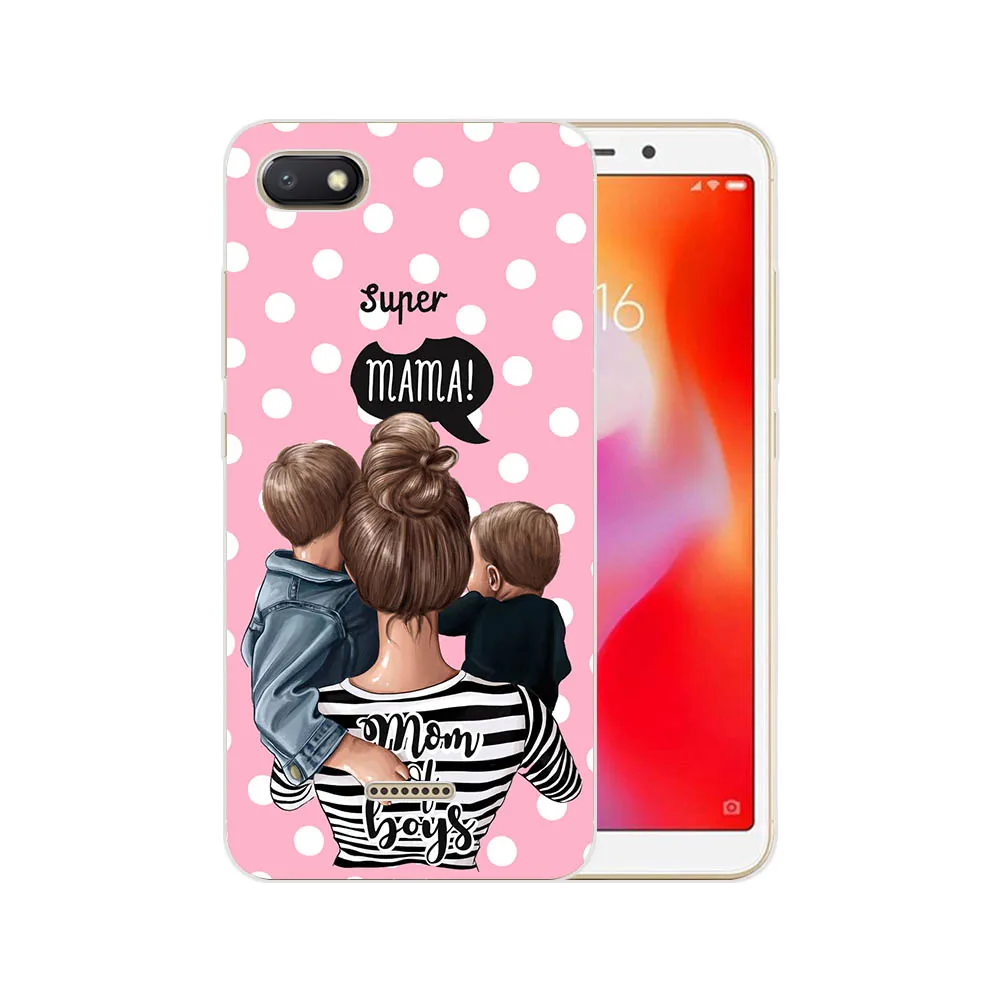 C78 Модная одежда для детей, Детская мода I Love MaMa супер для мам и дочек, мягкий силиконовый чехол для телефона для Xiaomi Redmi 4 4A 5 5A 6 6A 7 7A Note6 Note8 Pro Note7 чехол Funda - Цвет: C78