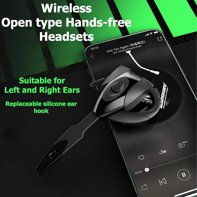 Bluetooth гарнитура с ушным крючком микрофоном|Наушники и гарнитуры| |