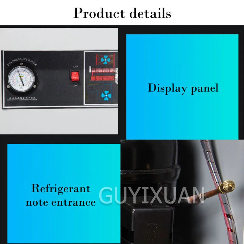 

Freeze dryer Multifunctional water removal refrigeration machine Industrial Grade Dryer Laser equipment Dry filter
