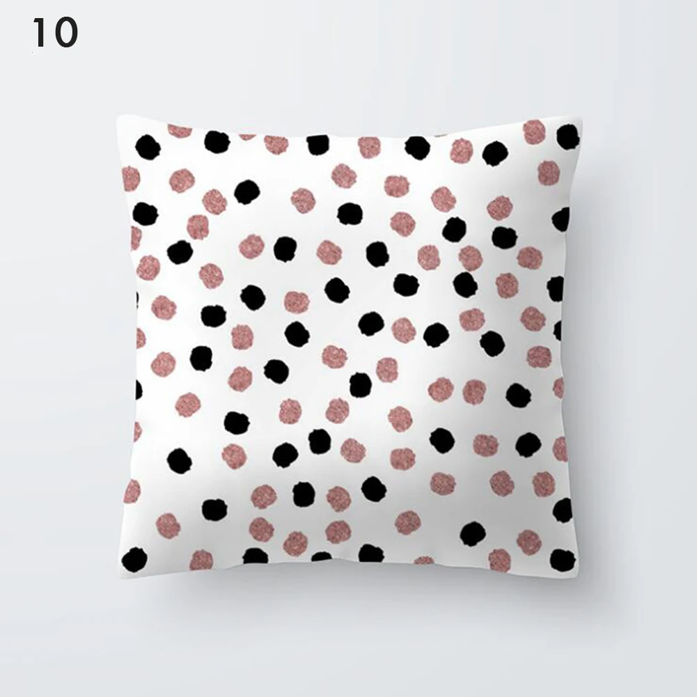 

2021 New Nordic Style Decorative Geometric Cushions Covers petal Pink Pillow Girly style pillowcase 45x45cm Pillow pillows