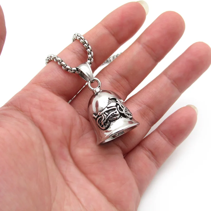 Бесплатная доставка подвеска колокольчик в стиле панк с высокой полировкой