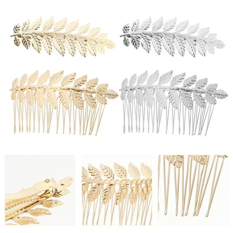 

4PCS Hair Side Comb Clip Classic Hairstyle Accessories Women Vintage Hair Decor