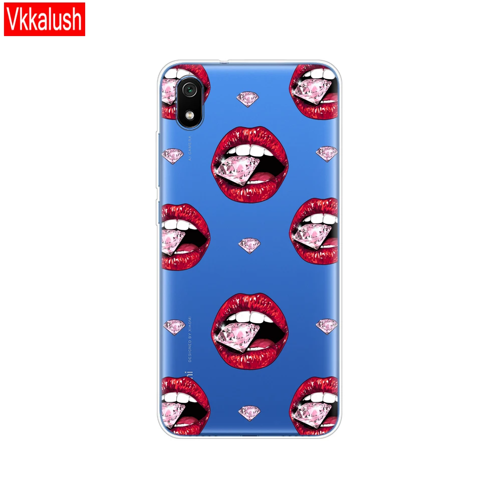 80386 Чехол для Xiaomi redmi 7a, чехол s, полная защита, Мягкая силиконовая задняя крышка из ТПУ для redmi 7 A, бампер для redmi 7a, защитная задняя крышка - Цвет: 80386
