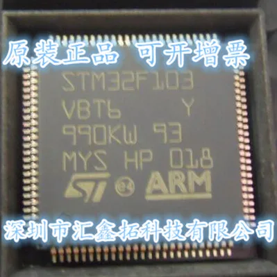 

5pcs/lot STM32F103VBT6 LQFP-100 128K 32