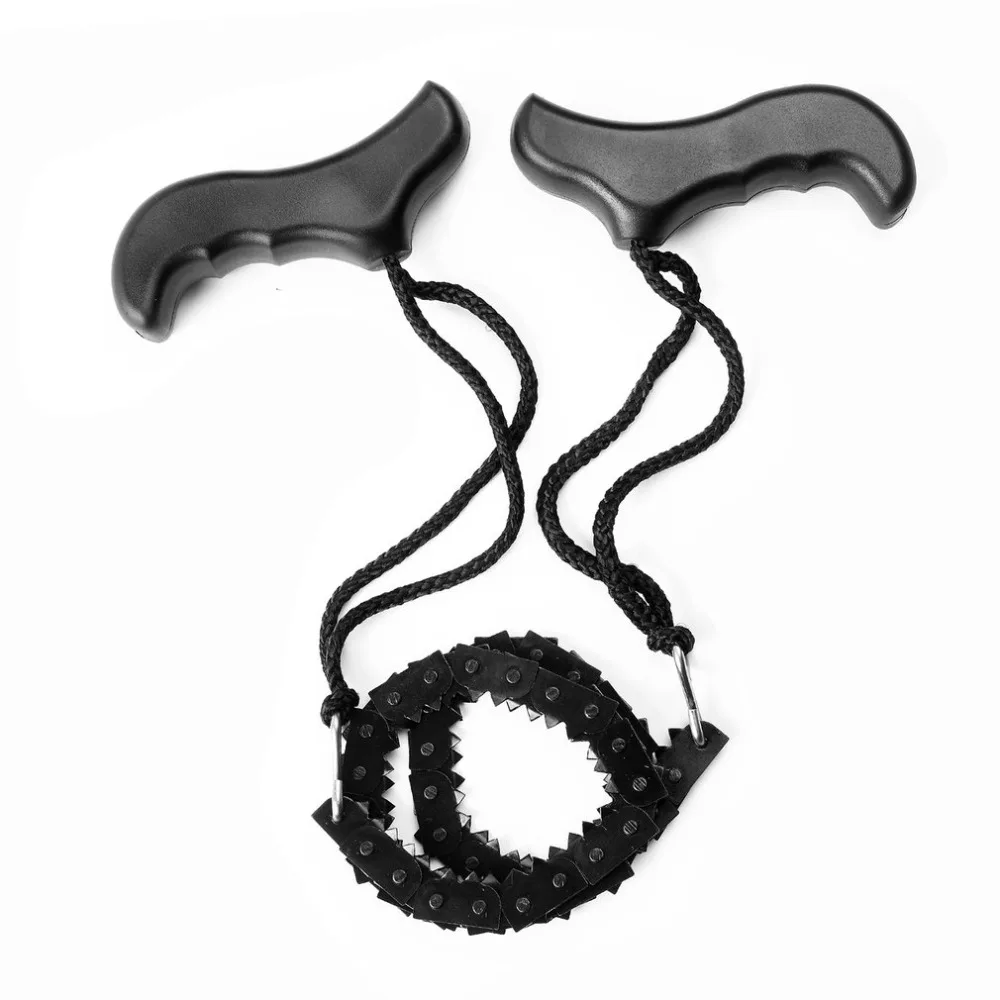 Карманная цепная пила ручная 52 см для выживания на открытом воздухе аварийный