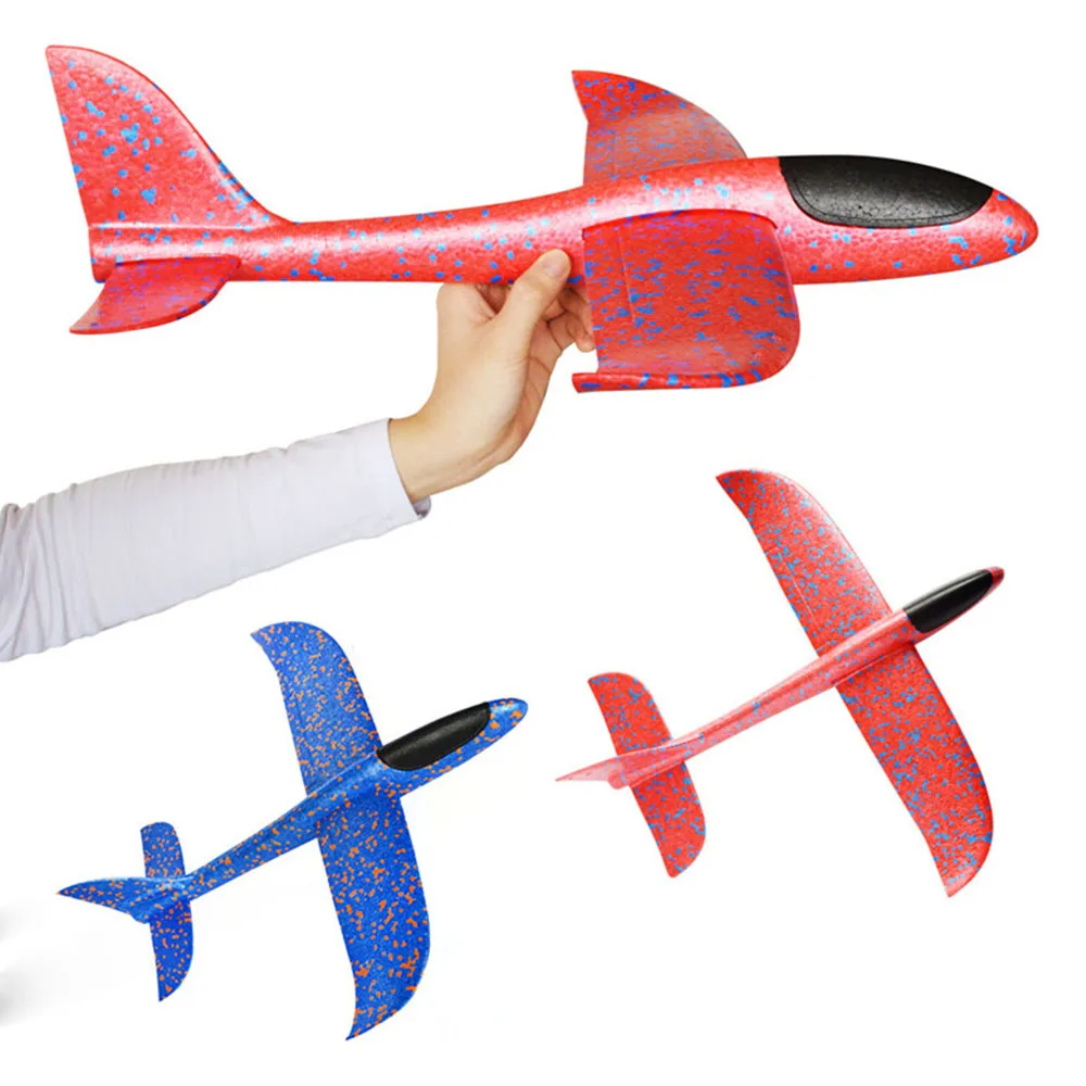 48 см Большой качественный ручной метательный планерный самолет инерционная пена