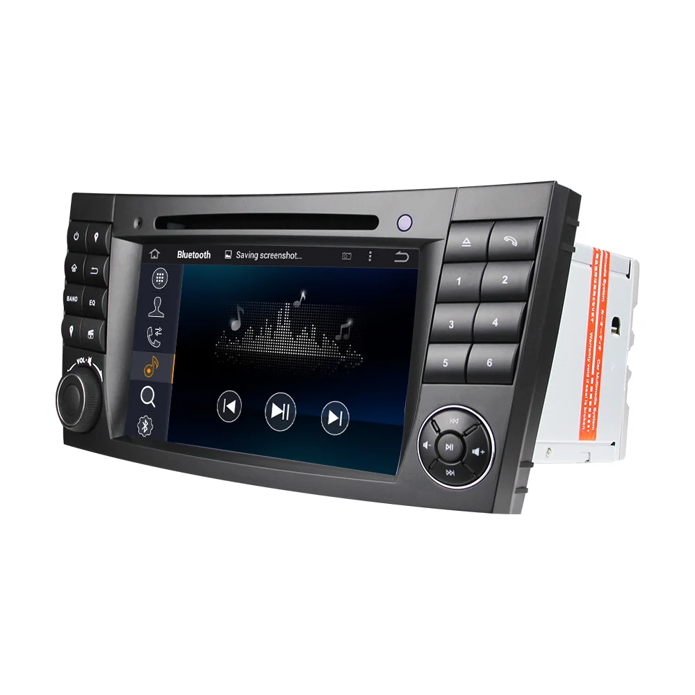 Eunavi TDA7851 Android 9 0 1024*600 HD сенсорный автомобильный dvd-плеер с экраном для BENZ W211 E Class W219