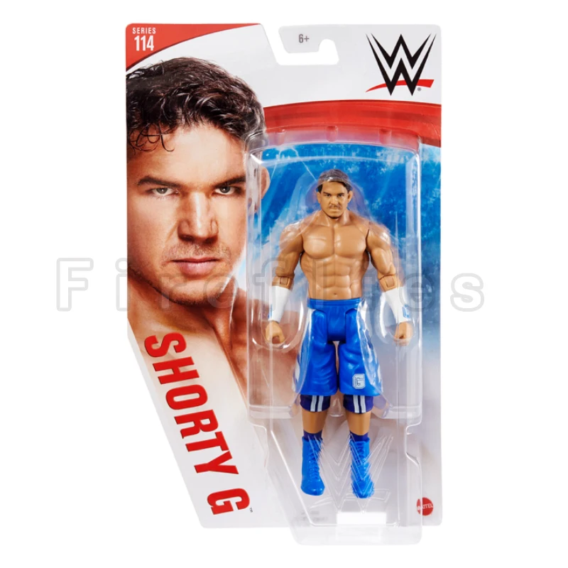 

6inches MATTEL WWE Action Figure Series 114 Shorty G Anime Collection Movie Model For Gift Free Shipping