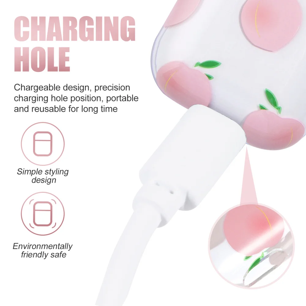 

Wireless Headphone Case Decorative Earbuds Cover Compatible with AirPods 1/2