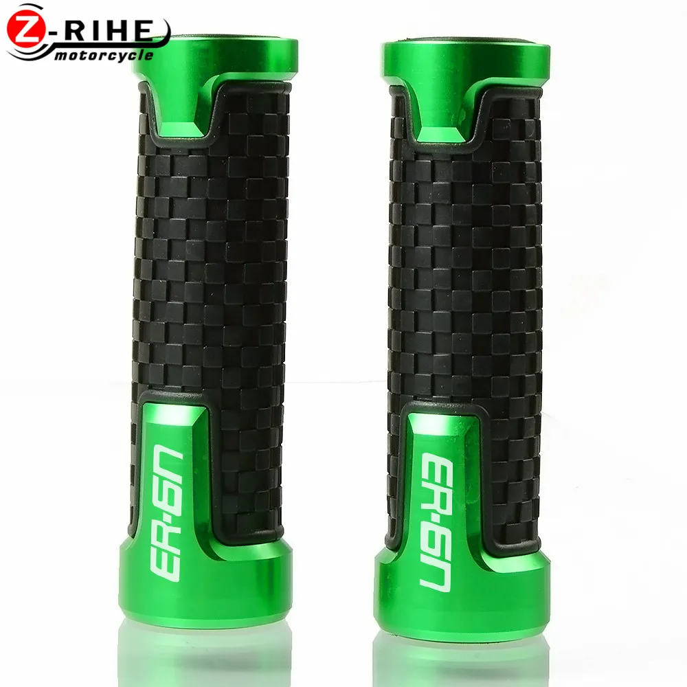 Резиновые универсальные Мотоциклетные аксессуары для Kawasaki ER6N ER 6 N 7/8 дюйма 22 мм