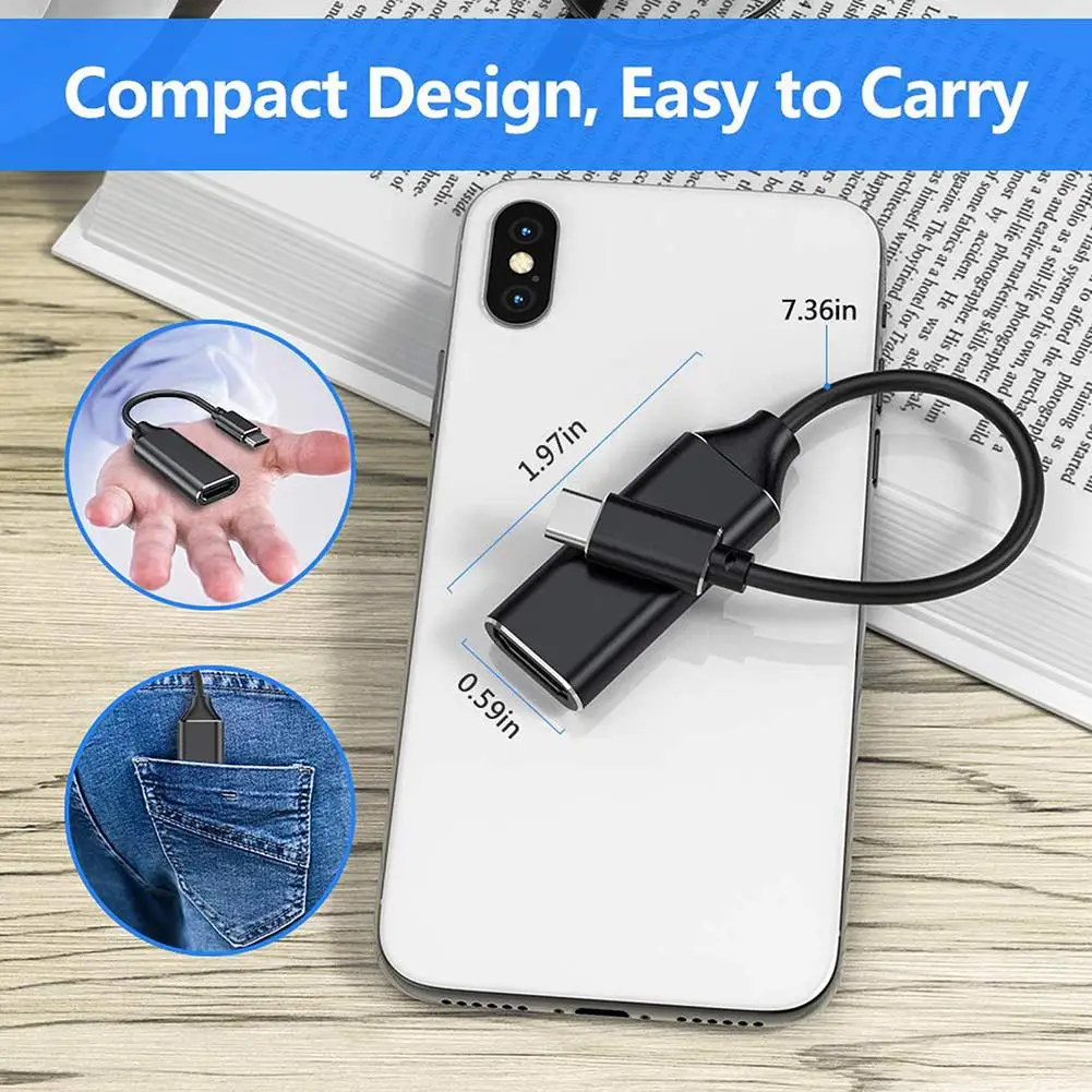 Новый USB C к HDMI адаптер usb type 4K для samsung телефона ноутбука подключенный ТВ монитор #