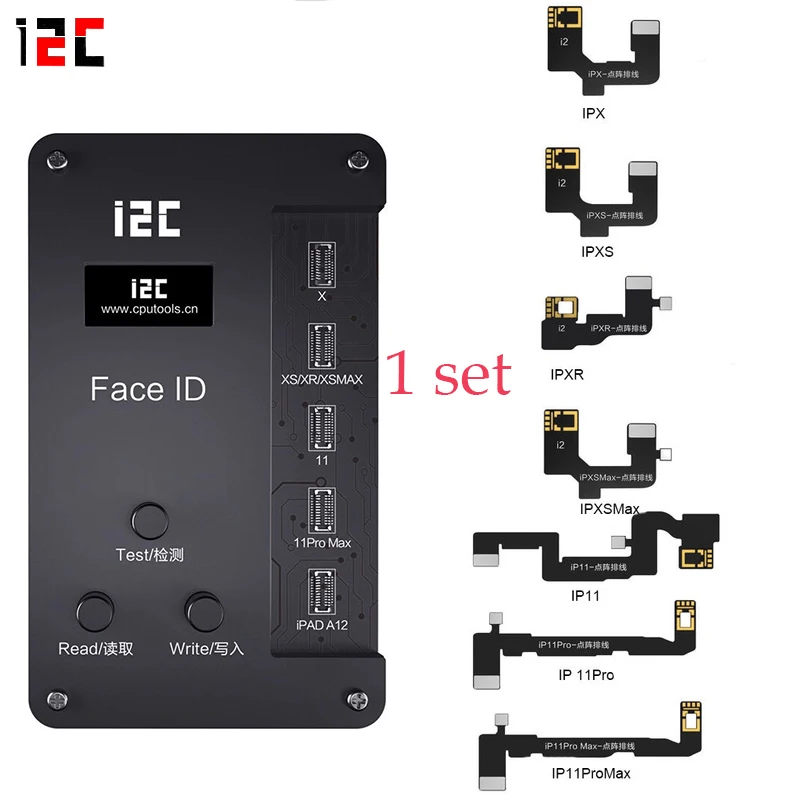Тестер i2C IFaceID V8 Matrix тестер точечного проектора для iPhone X XS 11 Pro Max iPad A12 тест модуля