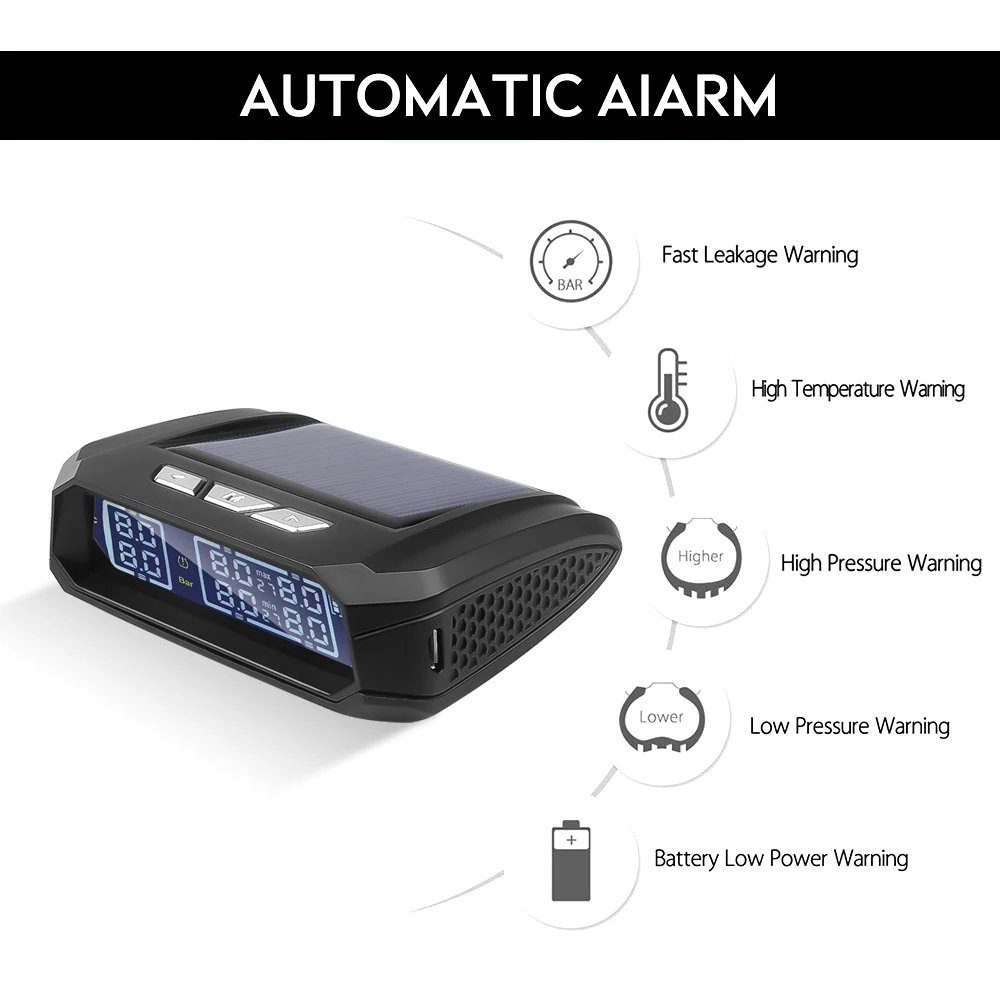 Беспроводная система контроля давления в шинах для грузовиков и автобусов 6