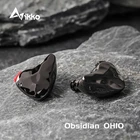 IKKO Obsidian OH10 Knowles наушники Sonion BA + DD внутриканальные Hi-Fi мониторы высокоточные наушники аудиофил съемный кабель