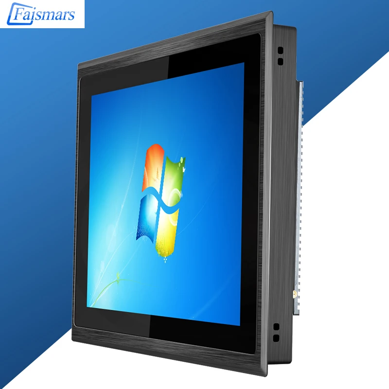 10 4 дюймов безвентиляторный алюминиевый чехол с сенсорным экраном все в одном ПК