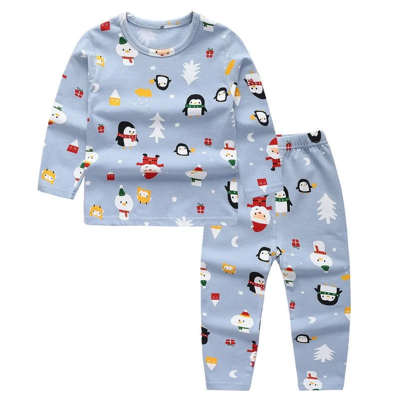 2021 New Spring Autumn Baby Boys Girls Clothing Sets Tracksuit 2PCS Cotton Sport Suit Cartoon T-Shirt+Pants Kids Clothes | Детская