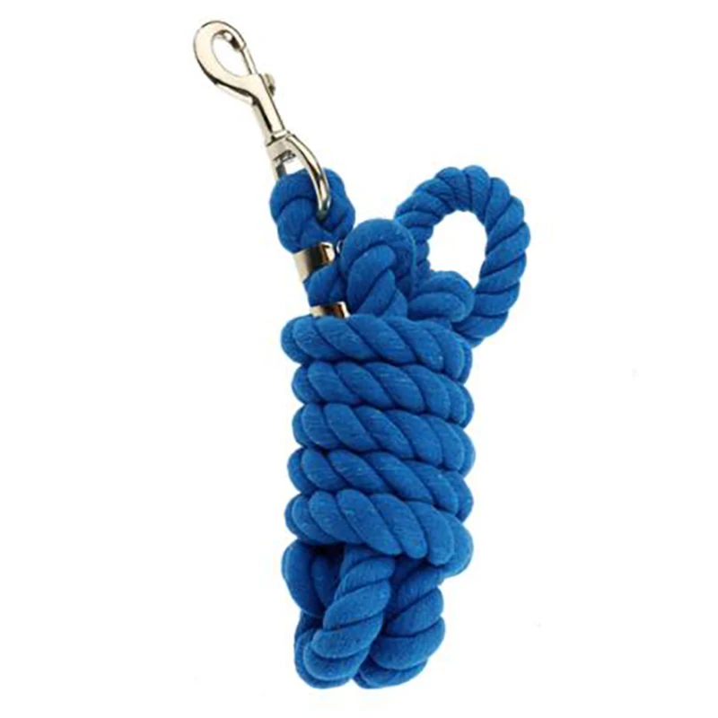

Horse Lead Rope Weave Rein Bold Cotton Horse Rope Color Three-Strand Puller Rope Equestrian Gift for Men Colour