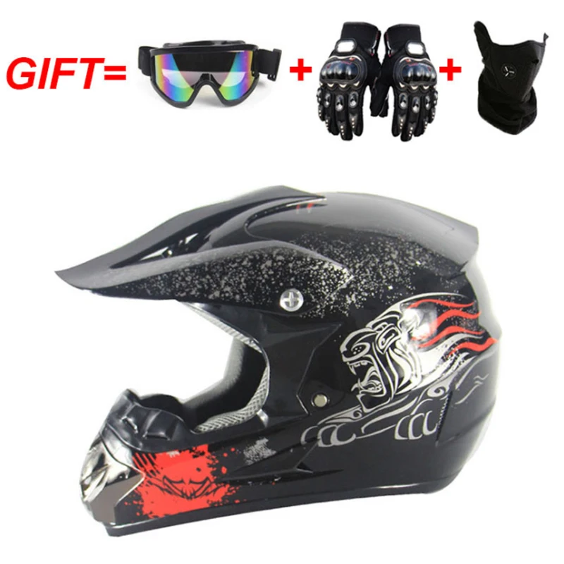 Гоночный шлем для мотокросса Профессиональный мотоциклетный детей и