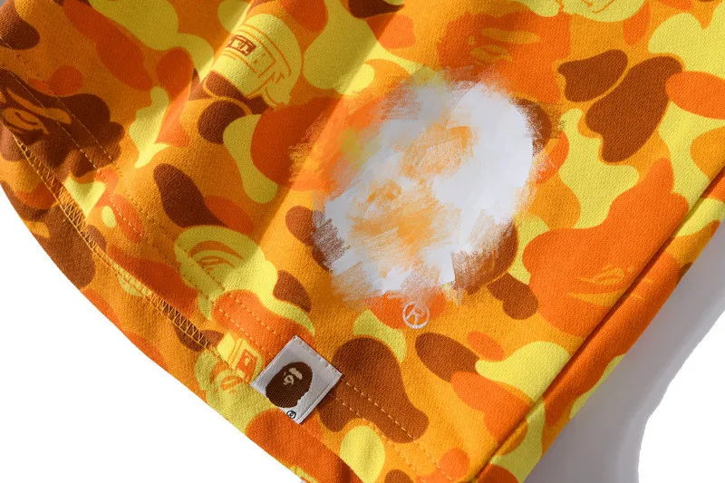 

Mens Bape Camouflage Casual Shorts Sweatshorts Gym Short Sweatpants