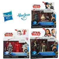 hasbro star wars e8 deluxe 3 75 inch movable doll two set model toy figure gift for children