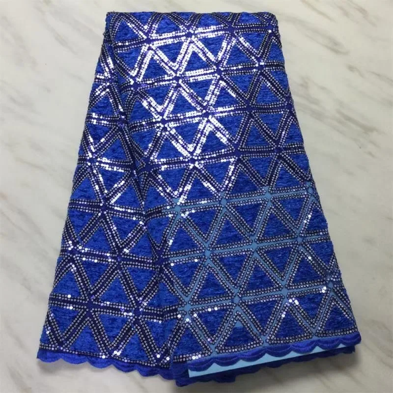 

2022 африканская мода, тюль с блестками, кружево, французский дизайн, высококачественный Тюль с вышивкой, 5 ярдов ткани, материал для свадебног...