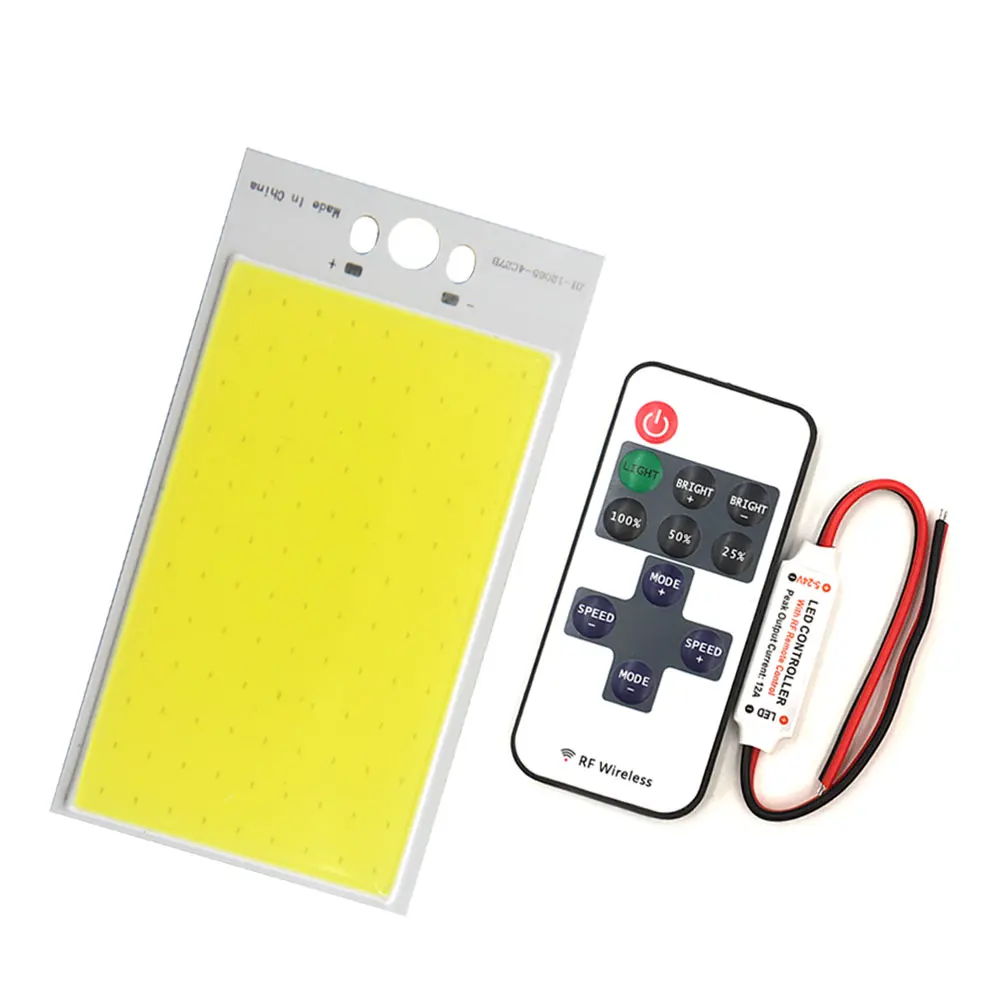 Дропшиппинг 120x65 мм 30W COB светодиодный Панель светильник 12V Плата COB DIY House украшения для дома и улицы лампы с регулируемой яркостью светодиодный лампы Теплый чистый белый