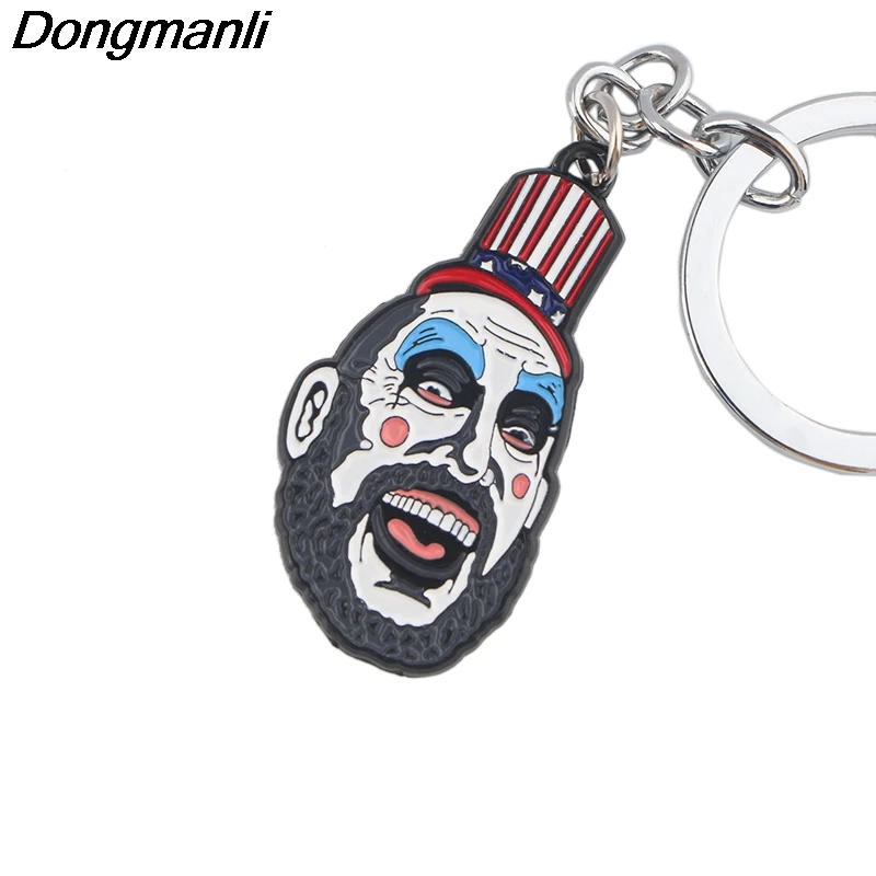 P4078 Dongmanli House of 1000 Corpses Captain Spaulding подвеска брелок металлический автомобиль для
