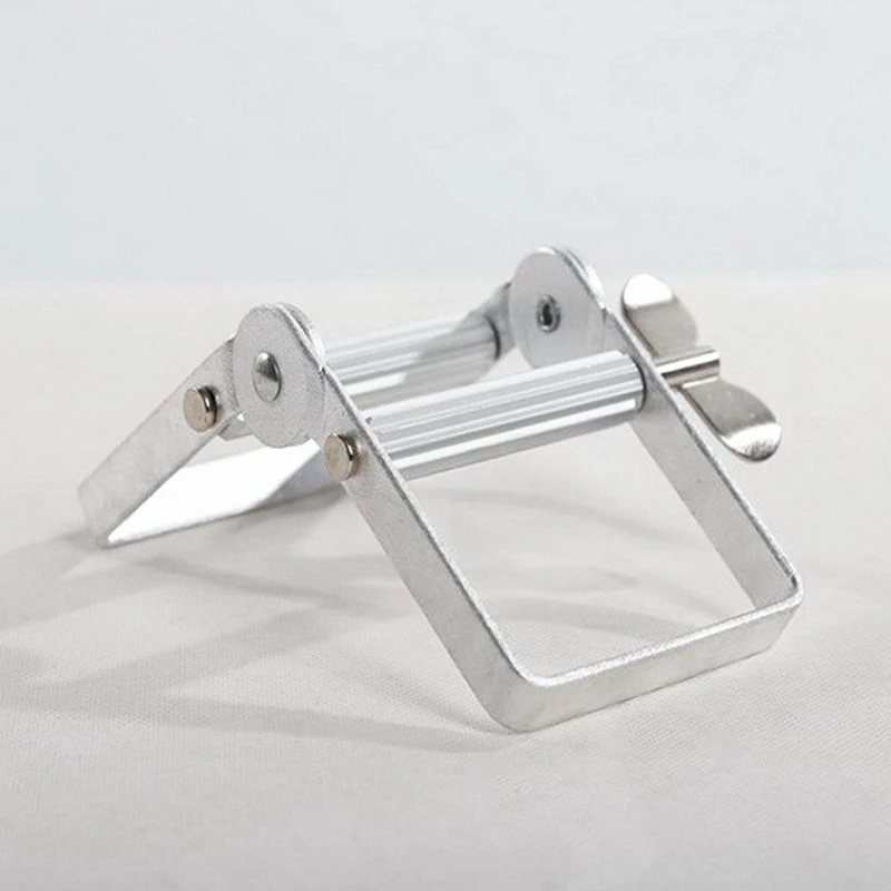 

Portable Roller Lazy Toothpaste Squeezer Dispenser Hair Dye Aluminum Tube Rolling Squeezer Tool Bathroom Accessories
