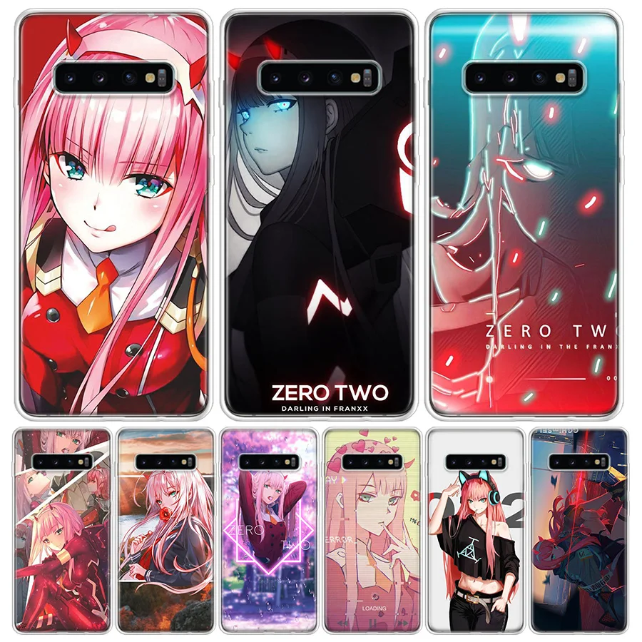 Чехол для телефона Darling In The Franxx ZERO TWO 002 Samsung Galaxy S10 S20 Ultra Note 10 9 8 S9 S8 J4 J6 J8 Plus Lite + Pro S7